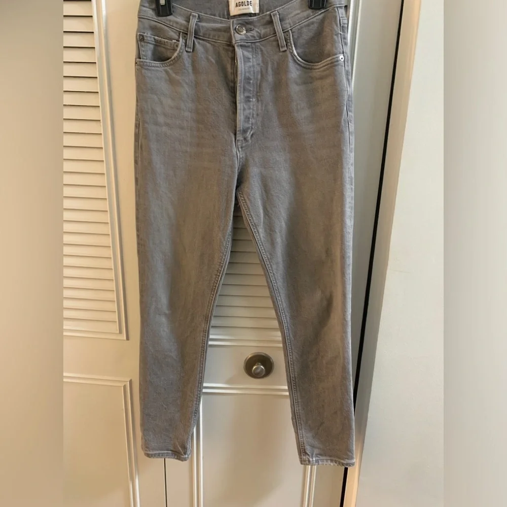 Agolde Feel Good Skinny Leg Jeans in Graystone Size 26-0036